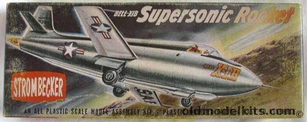 Strombecker 1/48 Bell X-1B Supersonic Rocket, D30 plastic model kit